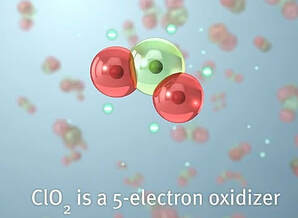 Chlorine Dioxide Molecule
